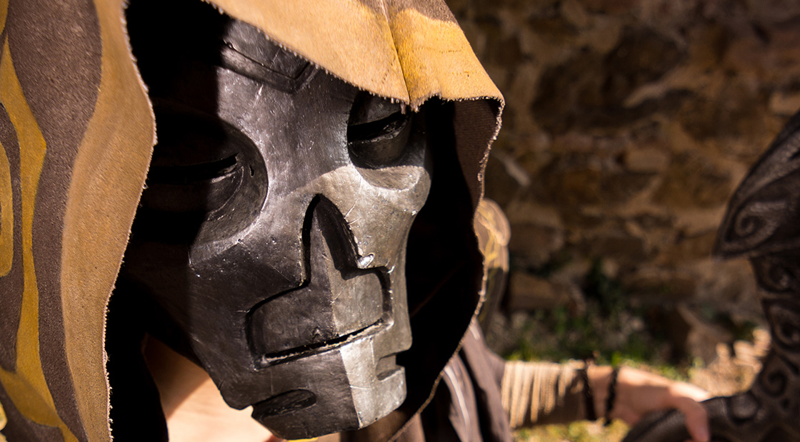 Vokun: making of a resin mask