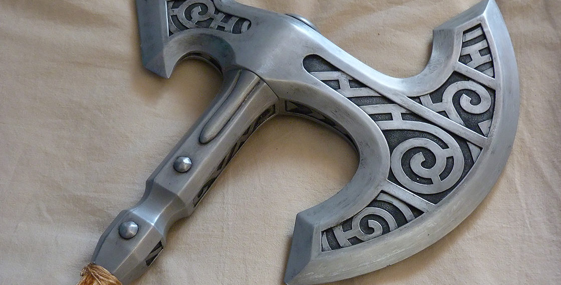 Hache d’acier de la Forgeciel