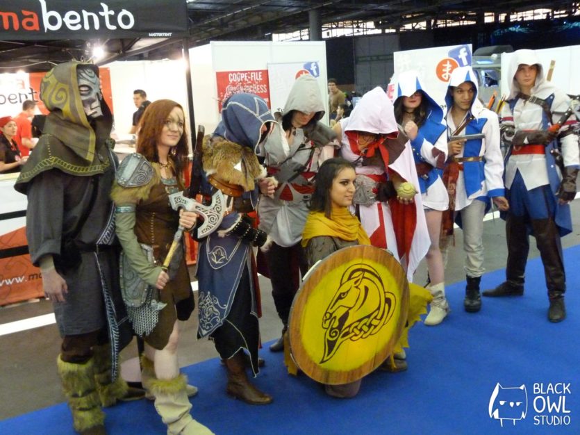 Avec un groupe Assassin's Creed