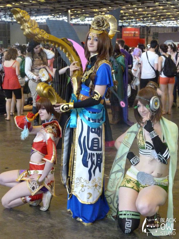 Sun Shang Xiang, Cai Wenji et Bao Sanniang (Dynasty Warriors)