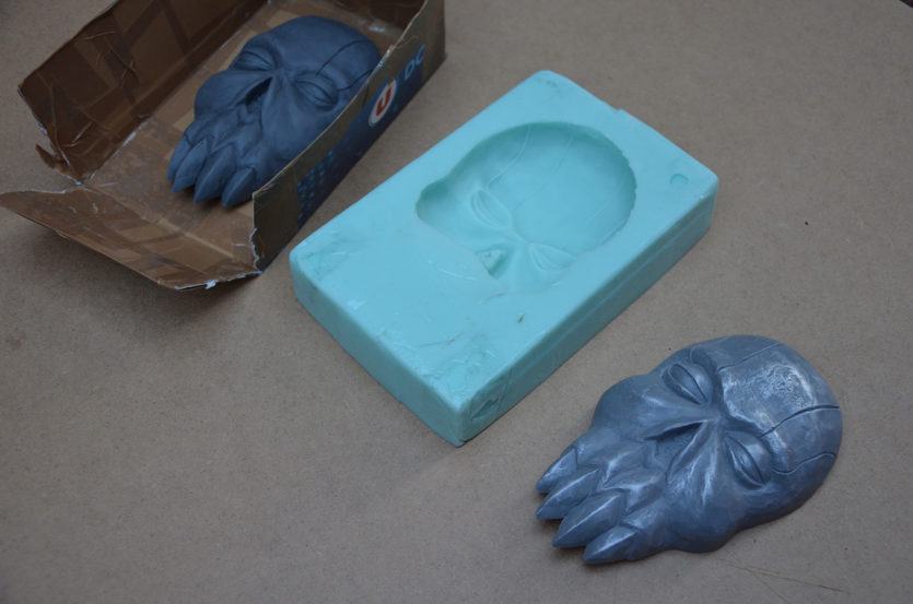 Plastiline - moule silicone - résine