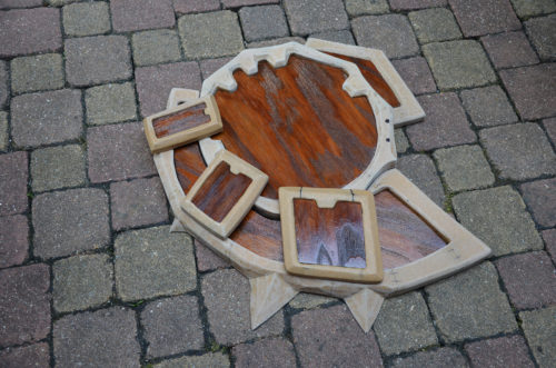 Plywood shield