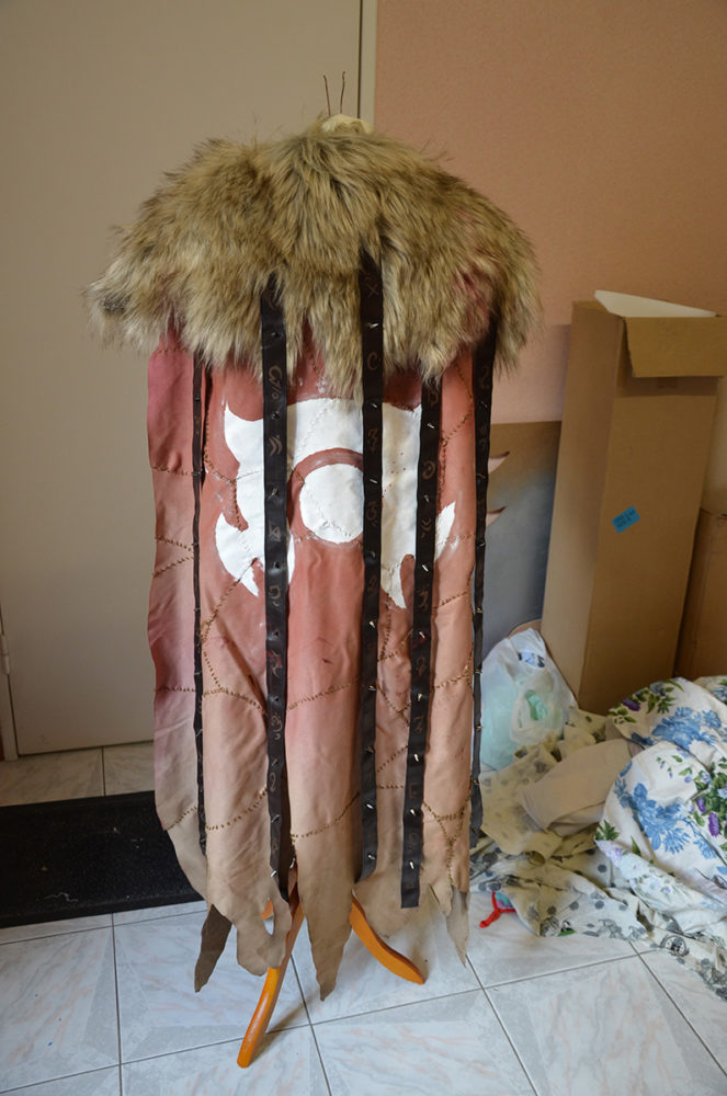 Cape armure cosplay