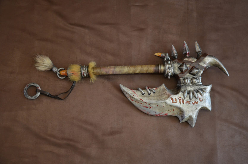 hache cosplay worbla