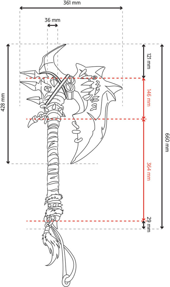 Warsong Commander axe