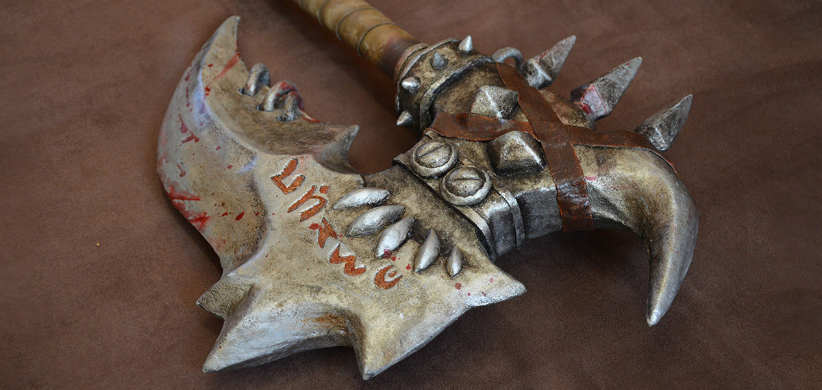 Warsong Commander: Axe making of