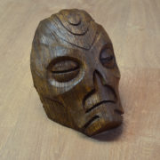 Masque prêtre dragon Wooden Skyrim