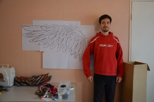 dessin aile