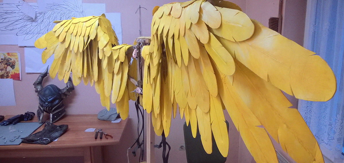 Tutorial : Crafting articulated wings
