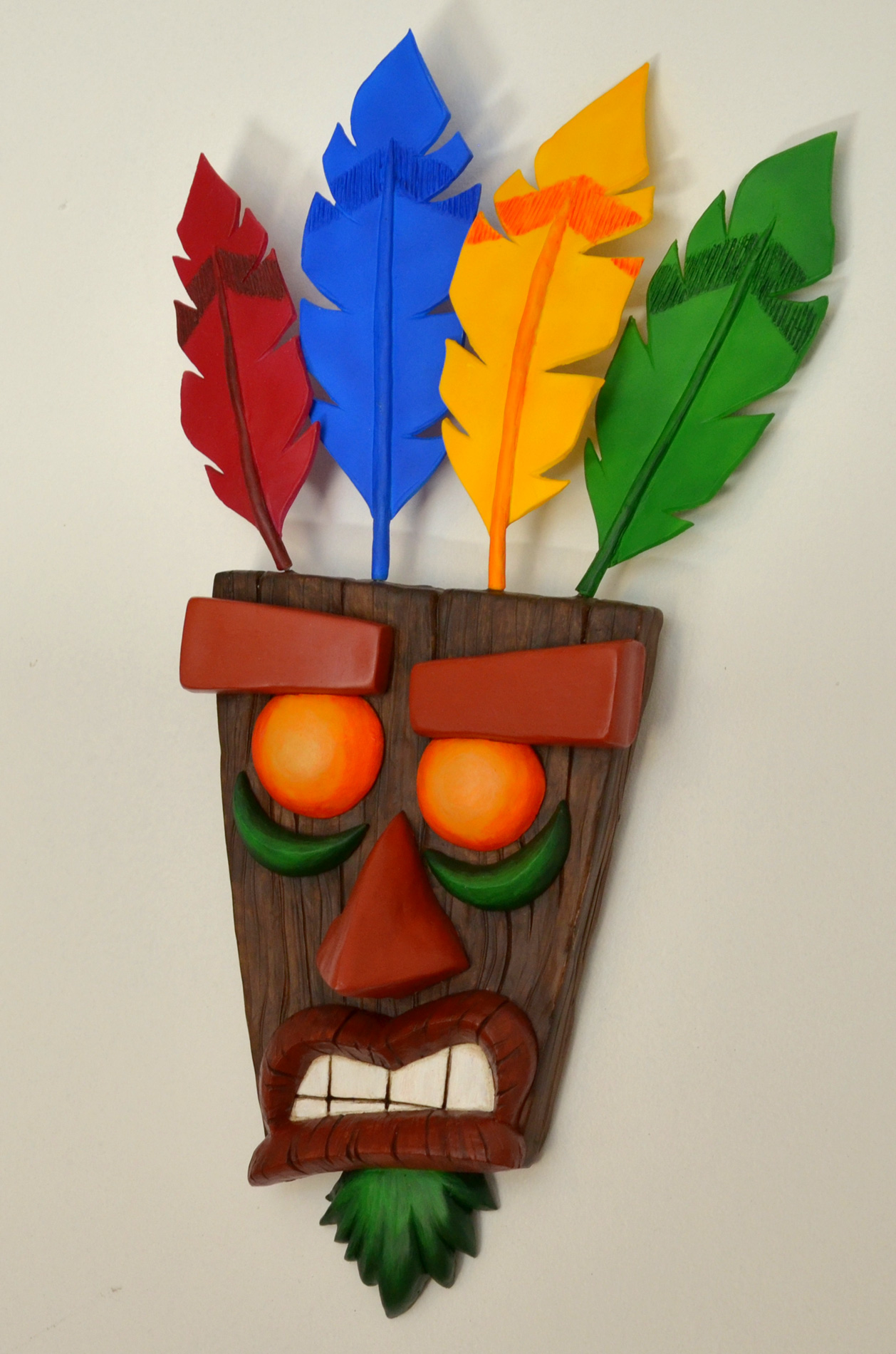 aku aku mask crash bandicoot black owl studio