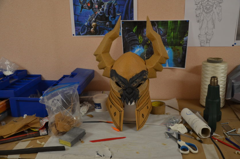 armure worbla casque