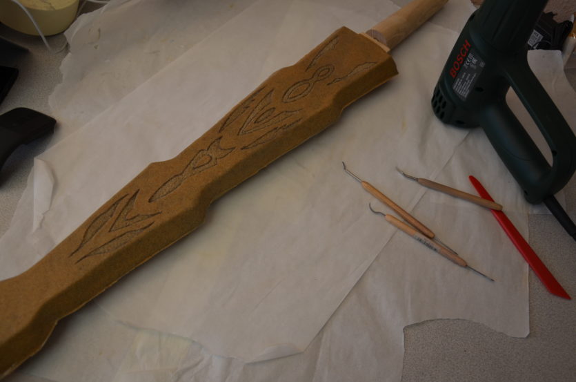 épéé cosplay worbla