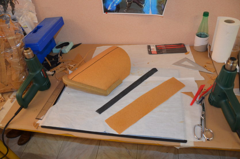 jambe armure worbla