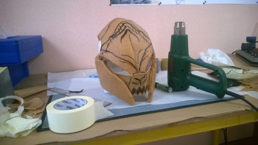 casque worbla cosplay