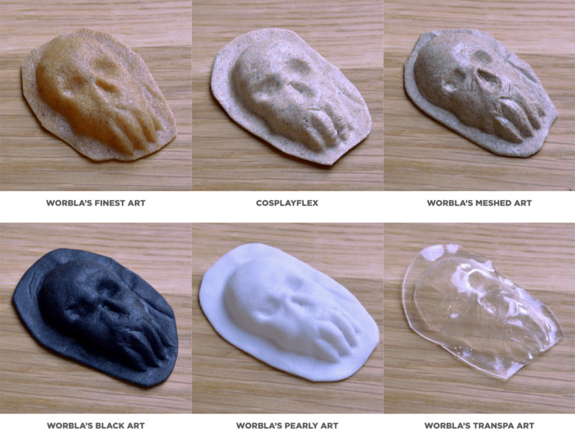 Worbla moulage silicone