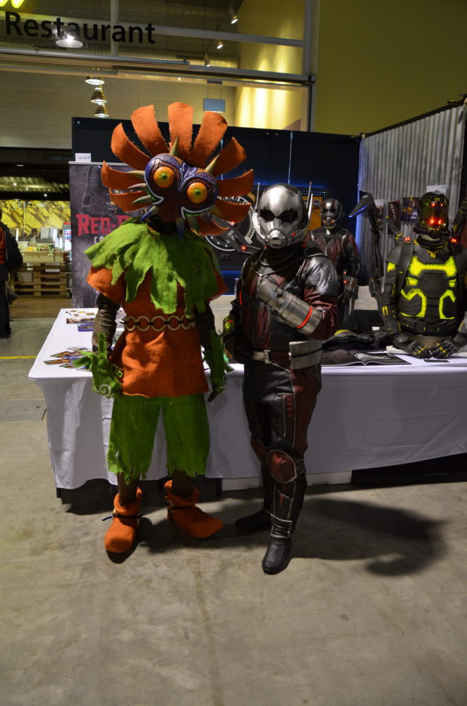 avec Red-Pym Cosplay @ Zurich Game Show