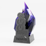 3D render of the PGS 2018 trophy