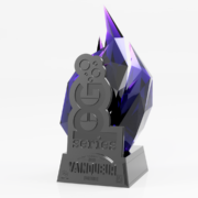 Rendu 3D du trophée des PGS 2018