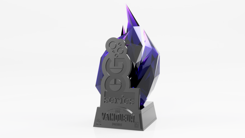 Rendu 3D du trophée des PGS 2018