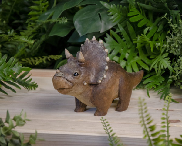 Figurine Cute Chonky Dinosaure - Tricératops – Image 2