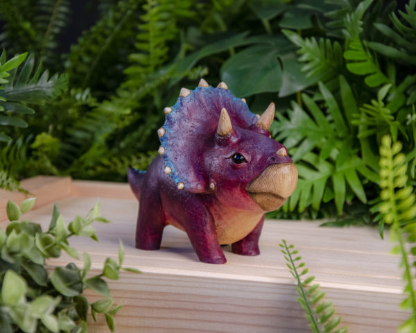 Figurine Cute Chonky Dinosaure - Tricératops – Image 4