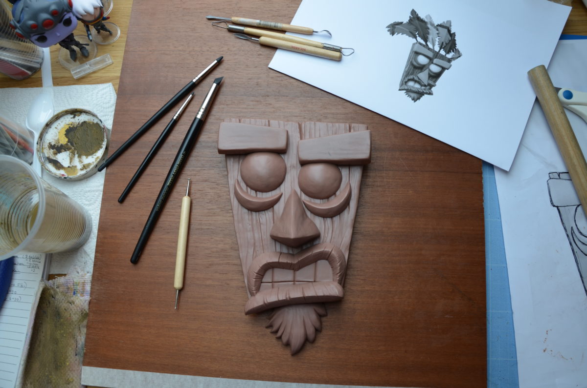 Sculpture: Plastiline & Monster Clay – Black Owl Studio