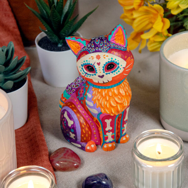 Sugar Skull Cat - Custom Color – Image 8