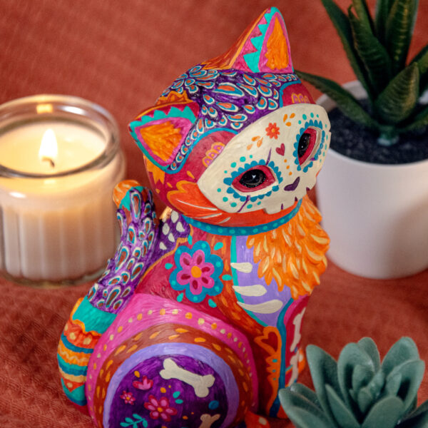 Sugar Skull Cat - Custom Color – Image 2