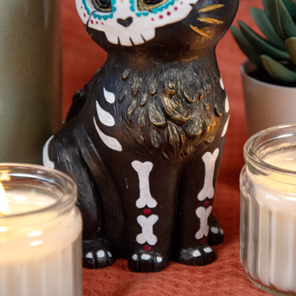 Sugar Skull Cat - Original – Image 6