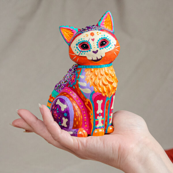 Sugar Skull Cat - Custom Color – Image 7