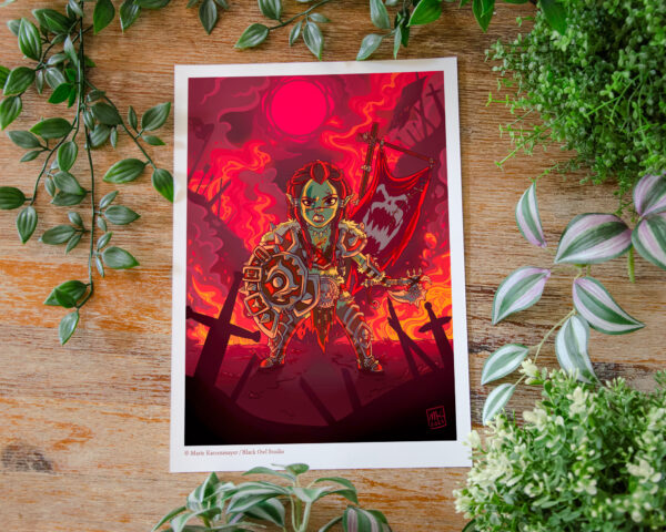 Print Warsong - Illustration (A4) – Image 2