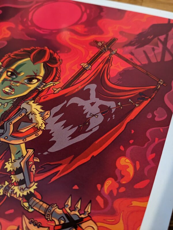 Print Warsong - Illustration (A4) – Image 4