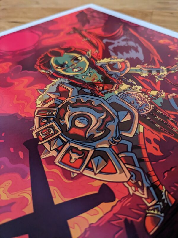 Print Warsong - Illustration (A4) – Image 3