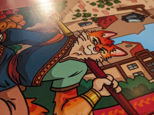 Print "The Traveler" RPG Chat - Illustration (A4) – Image 4