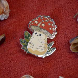 Pin's Champignon Amanite - Hard Enamel