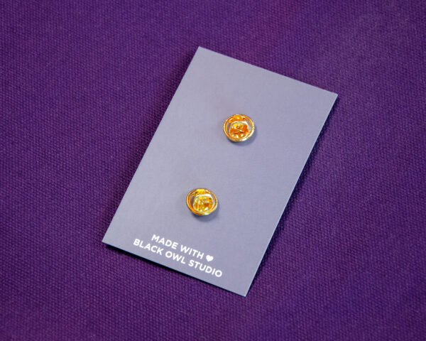 Pin's Sugar Skull Cat - Hard Enamel – Image 3