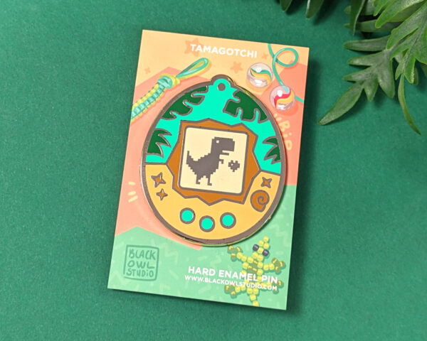 Pin's Dino Tamagotchi - Hard Enamel – Image 2