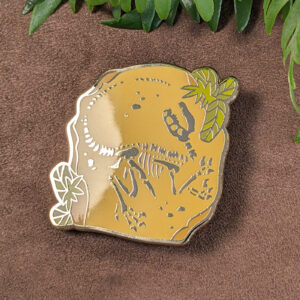 Pin's Velociraptor - Hard Enamel