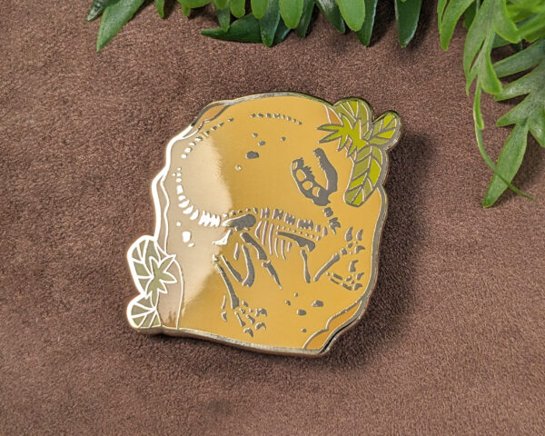 Pin's Velociraptor - Hard Enamel