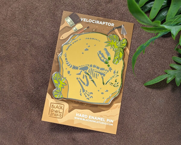 Pin's Velociraptor - Hard Enamel – Image 2