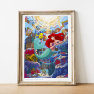 Print "La Petite Sirène" - Illustration (A4)